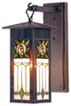 7"W Pasadena Rose Wall Sconce