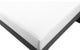 Nizuc Water Resistant Patio Modular Straight Sofa, White, 6-Piece: 4 Armless Chair, 2 Corner Chair, Dark Gray Aluminum Frame