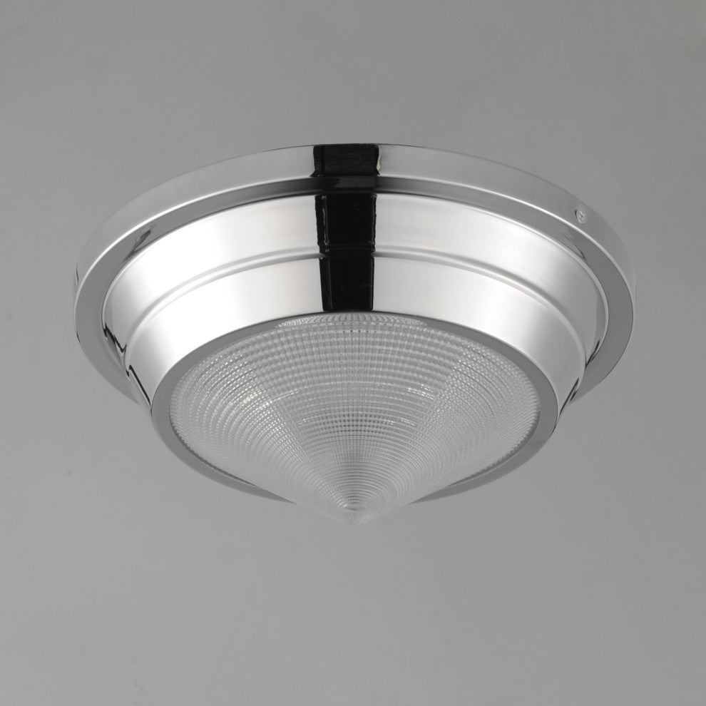 Maxim 10390 Hargreaves 10"W Flush Mount Ceiling Fixture - Black
