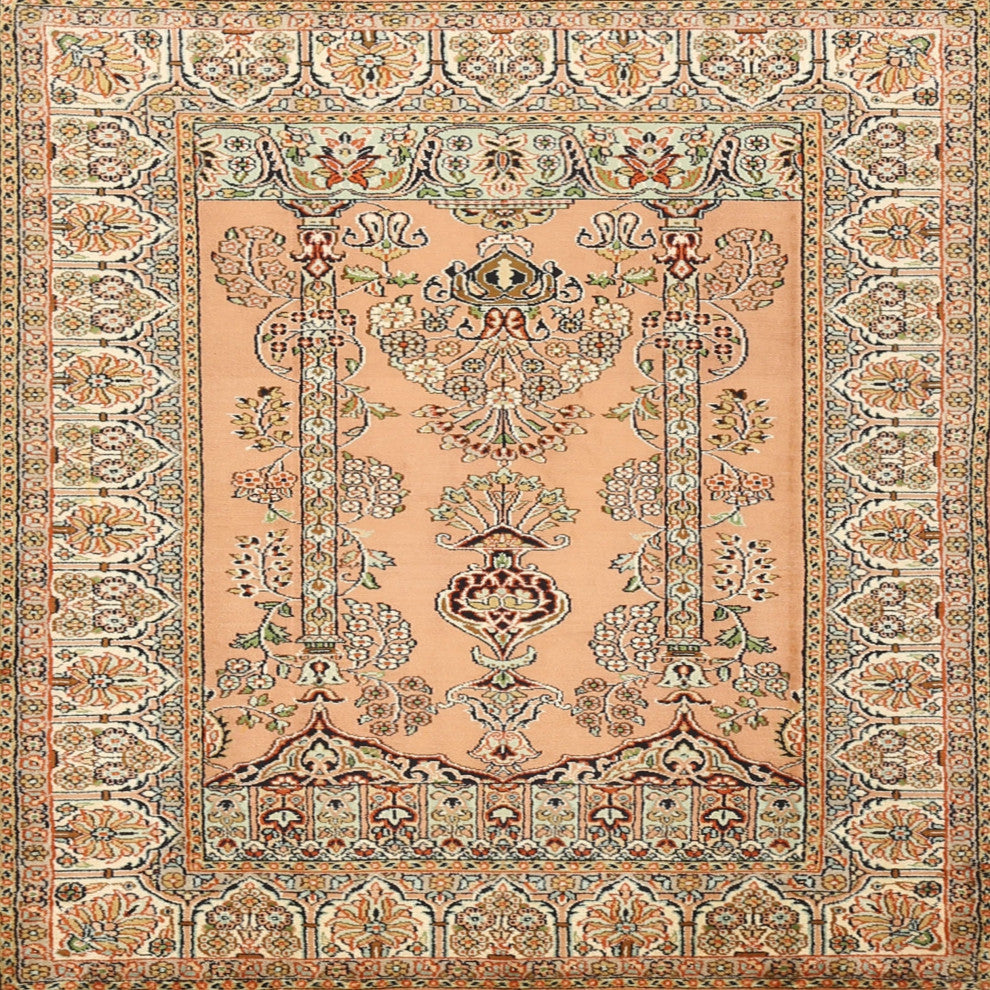 Ahgly Company Indoor Square Traditional Area Rugs, 3' Square