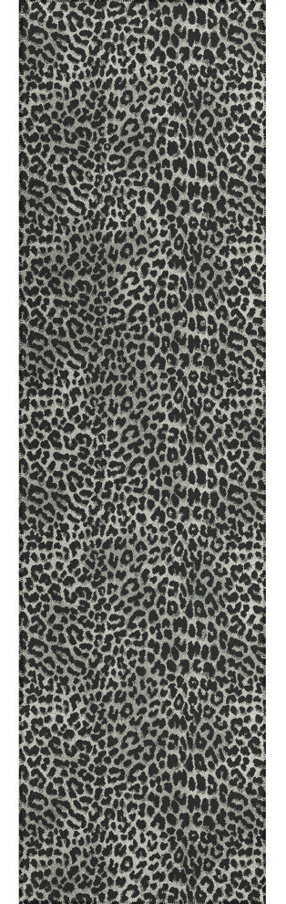 Indoor/Outdoor Mali ML2 Midnight Machine Washable 2'3" x 10' Runner Rug