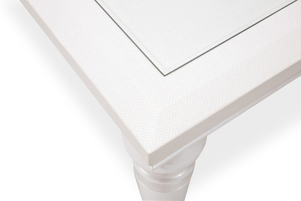 Glimmering Heights Rectangular Dining Table - Ivory