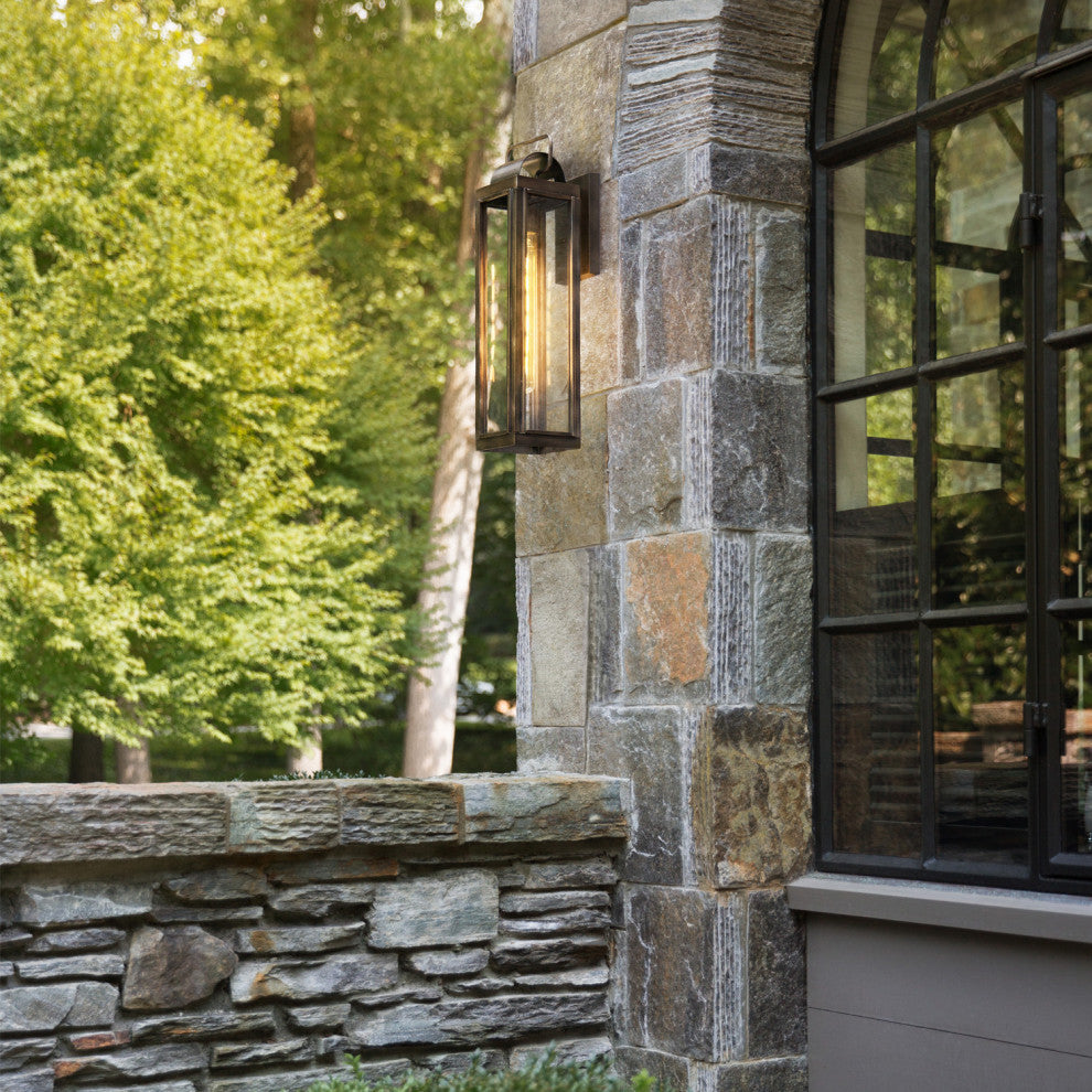 Hinkley Sag Harbor Large Wall Mount Lantern, Burnished Bronze