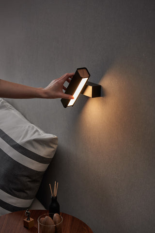 Mumu Wall Lamp, Black