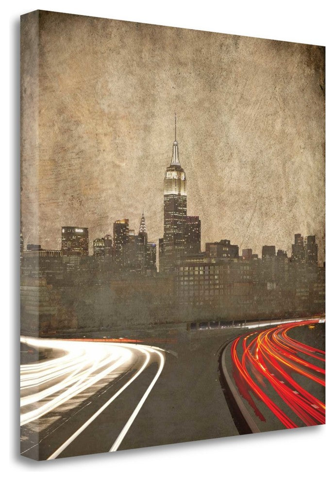 "Manhattan Parkway" By Andrew Sullivan, Giclee Print on Gallery Wrap Canvas