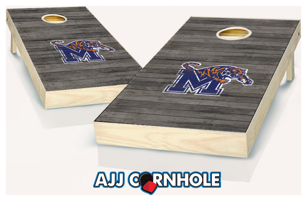 Memphis Distressed Cornhole Set