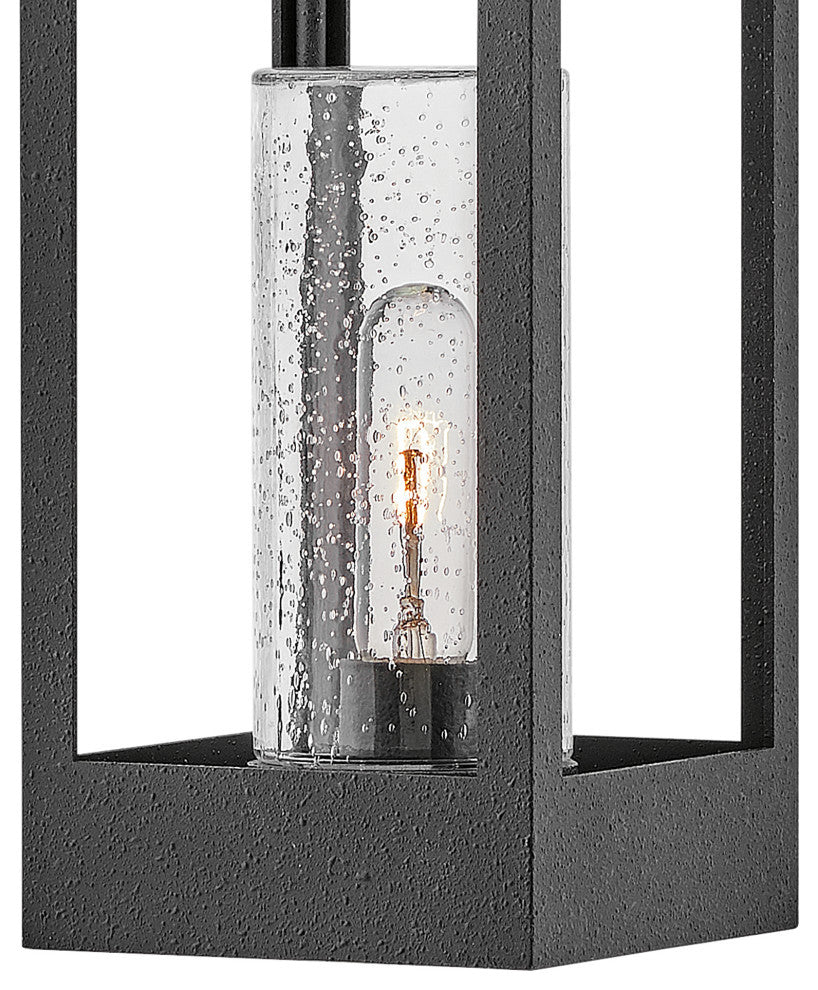 Hinkley Amina Large Wall Mount Lantern, Distressed Zinc