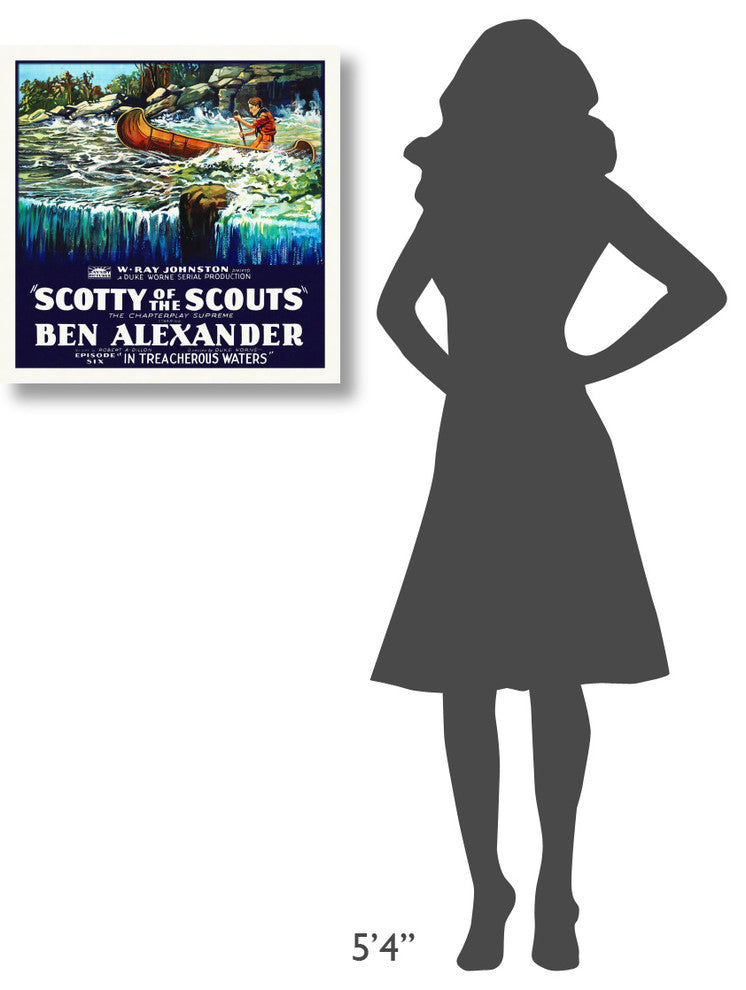 "Scotty of the Scouts" Canvas by Hollywood Photo Archive, 24x24"