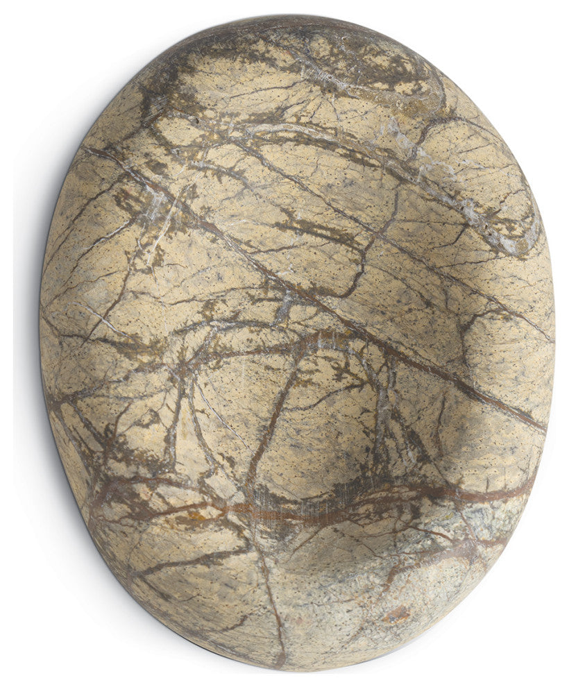Lagoon Marble Bowl, Brown