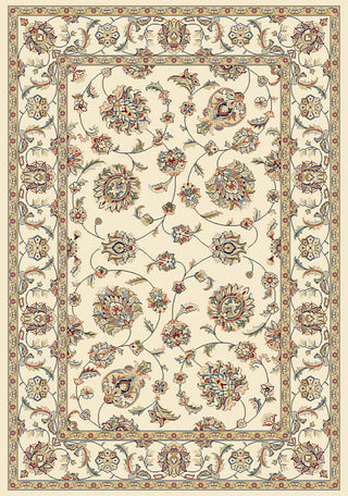 Dynamic Rugs Ancient Garden 57365 Rug, Ivory, 7'10" X 11'2"