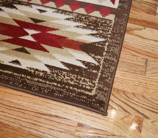 American Destination River Camp Lodge Area Rug, 2'3"x7'7"