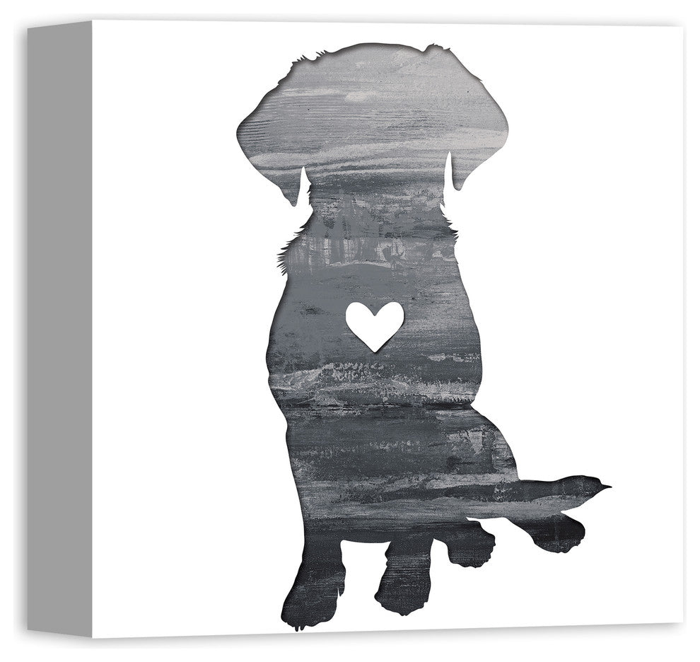 Designs Direct Creative Group Ink Silhouette Lab 12x12 Canvas Wall Art