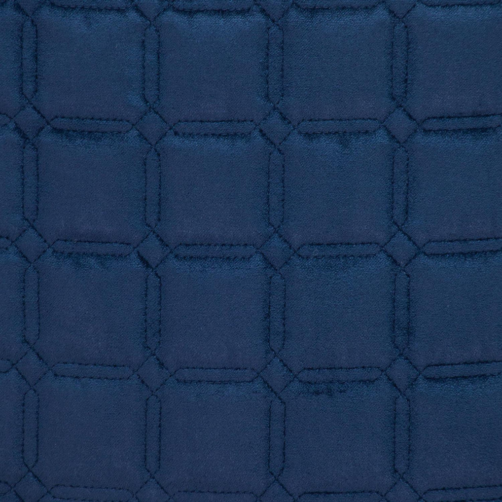 Parkland Collection Marrisa Blue/Navy Throw Pillow