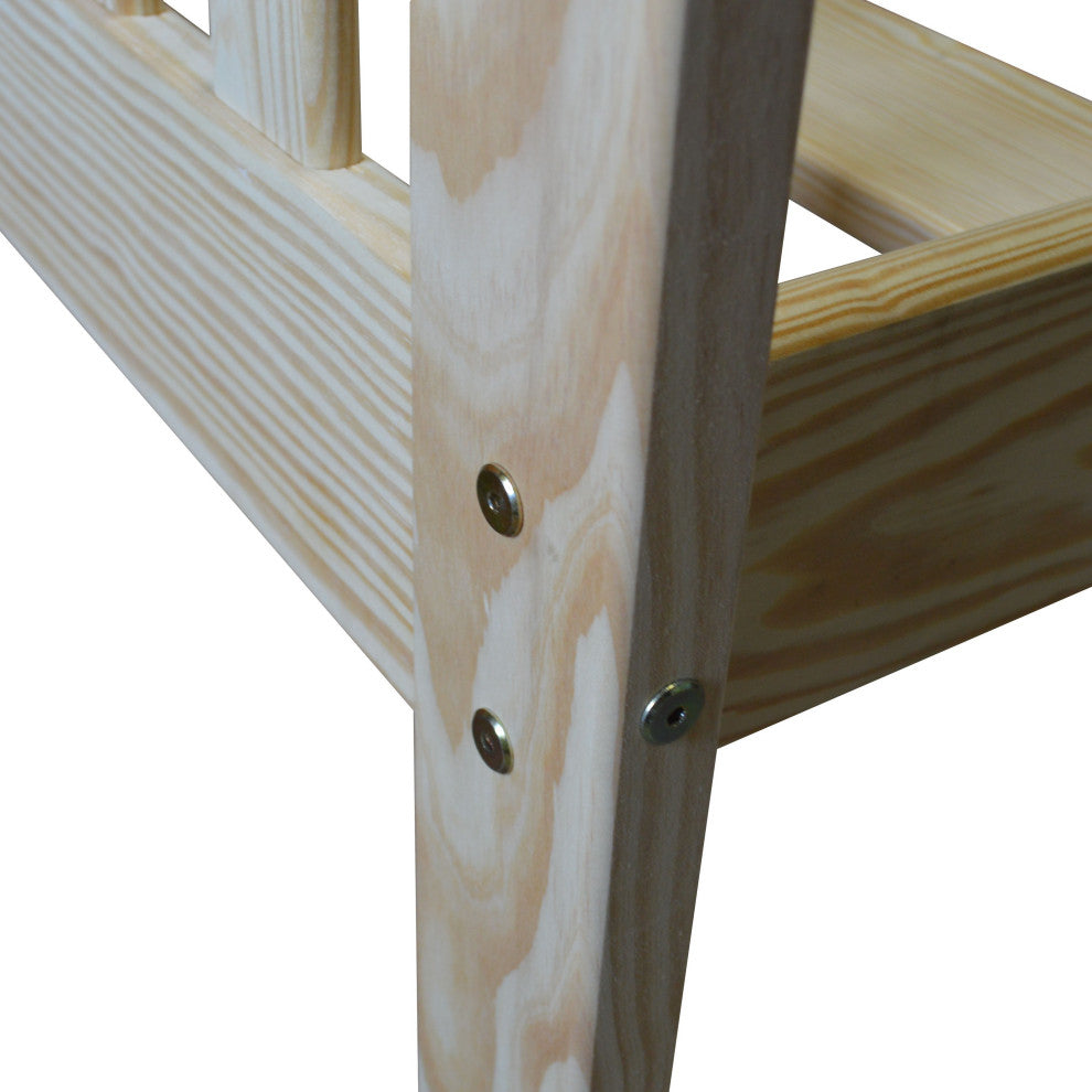 Harmony Bed, Unfinished, Full