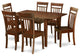 7 Pc Dinette Set For Small Spaces Dinette Table With 6 Dining Chairs