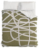 Deny Designs Ninola Design Japandi Minimal Marker Beige Bed in a Bag, King