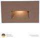 W.A.C. Lighting LEDme LED Step and Wall Light WL-LED100-C-BBR