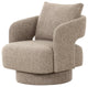 Divani Casa Johnny Modern Brown Fabric Accent Chair