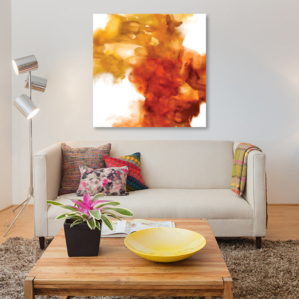 "Kindle II" by Daniela Hudson, Canvas Print, 26"x26"