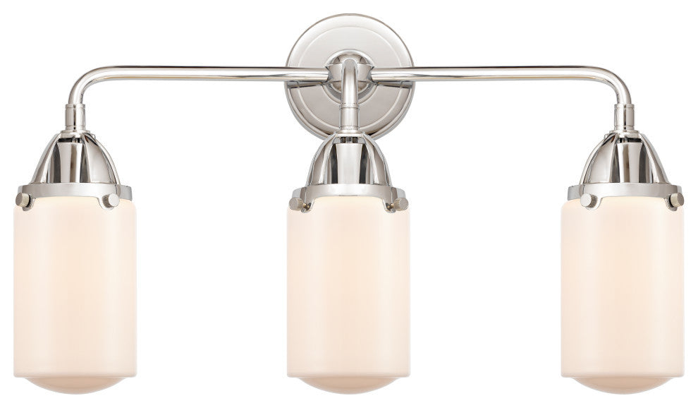 288-3W-PC-G311 Dover 3 Light 22.5" Bath Vanity Light, Polished Chrome