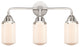 288-3W-PC-G311 Dover 3 Light 22.5" Bath Vanity Light, Polished Chrome