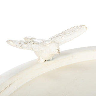 Safavieh Kensi Bird Bath, Pearl White