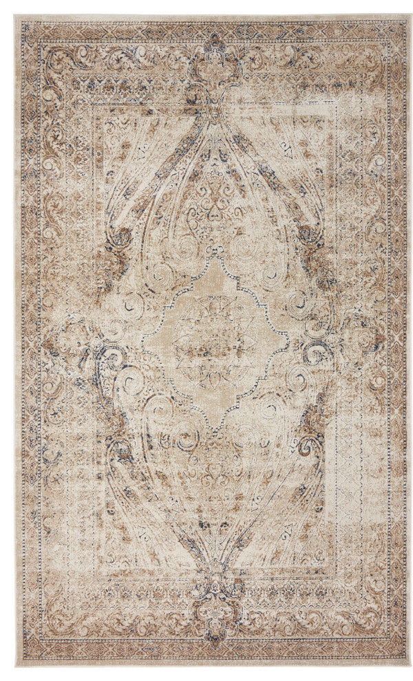 Unique Loom Beige Chateau Wilson 5' 0 x 8' 0 Area Rug