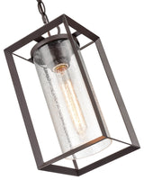 1 Light 6.5 in. Powder Coat Bronze Outdoor