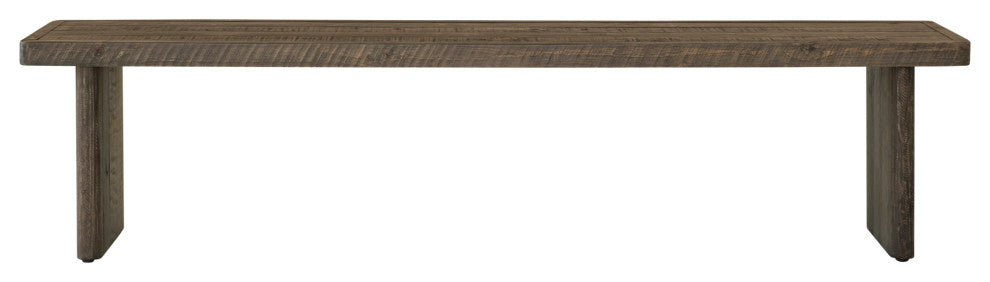 Rustic Monterey Bench - Grey