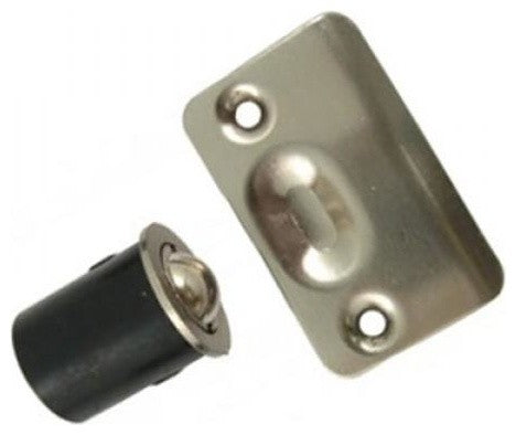Nuk3y Adjustable Ball Catch Drive In Style, Satin Nickel