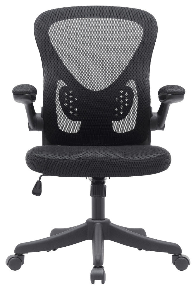 Techni Mobili Black Mesh Office Chair
