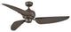 Hinkley Bimini 60" Indoor/Outdoor Ceiling Fan, Metallic Matte Bronze