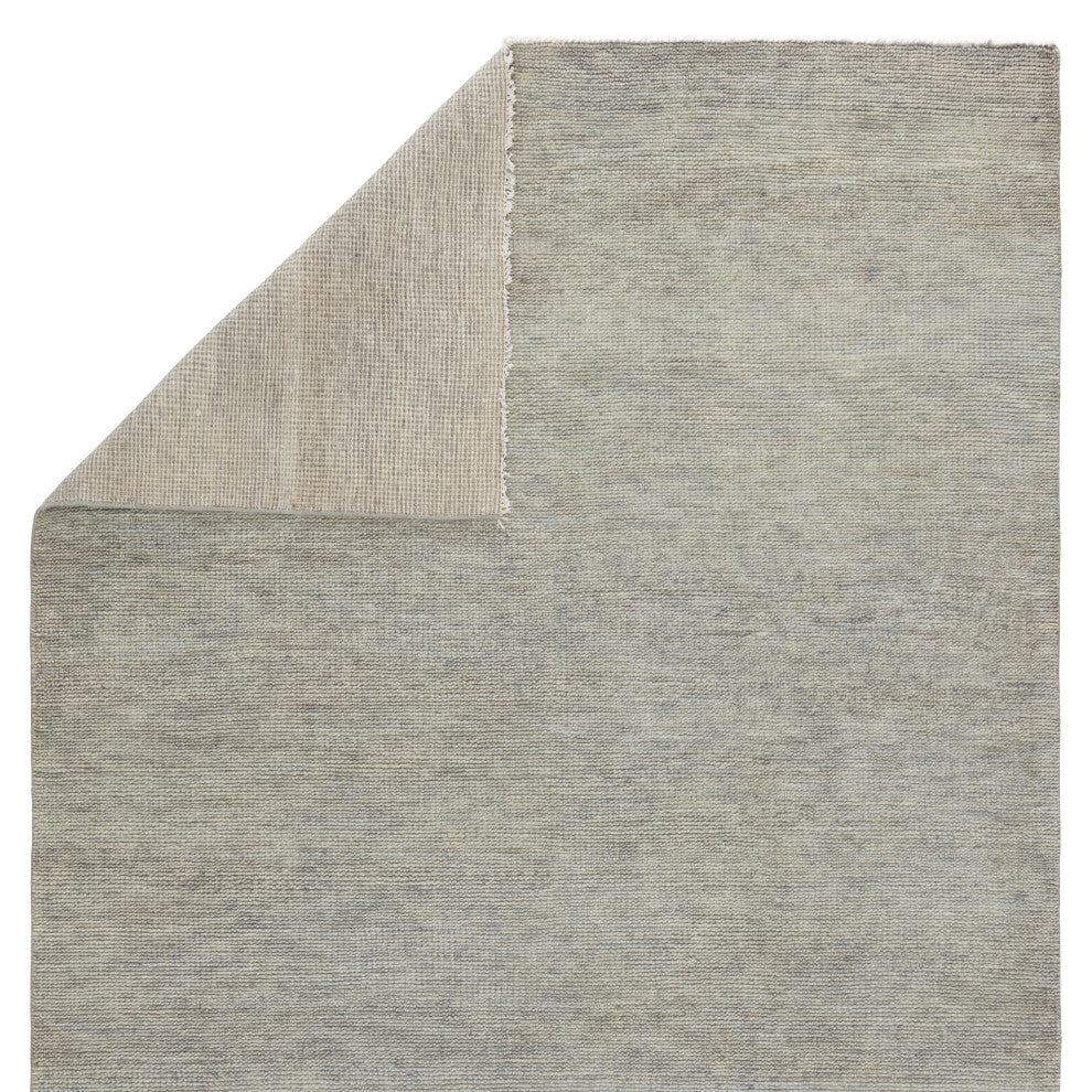 Jaipur Living Origin Knotted Solid Area Rug, Gray, 6'x9'