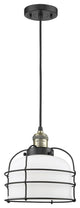 Innovations 201C-BAB-G71-CE 1 Light Pendant, Black Antique Brass