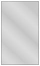 60" x 36" Rectangular Framed Wall Mount Bathroom Vanity Mirror