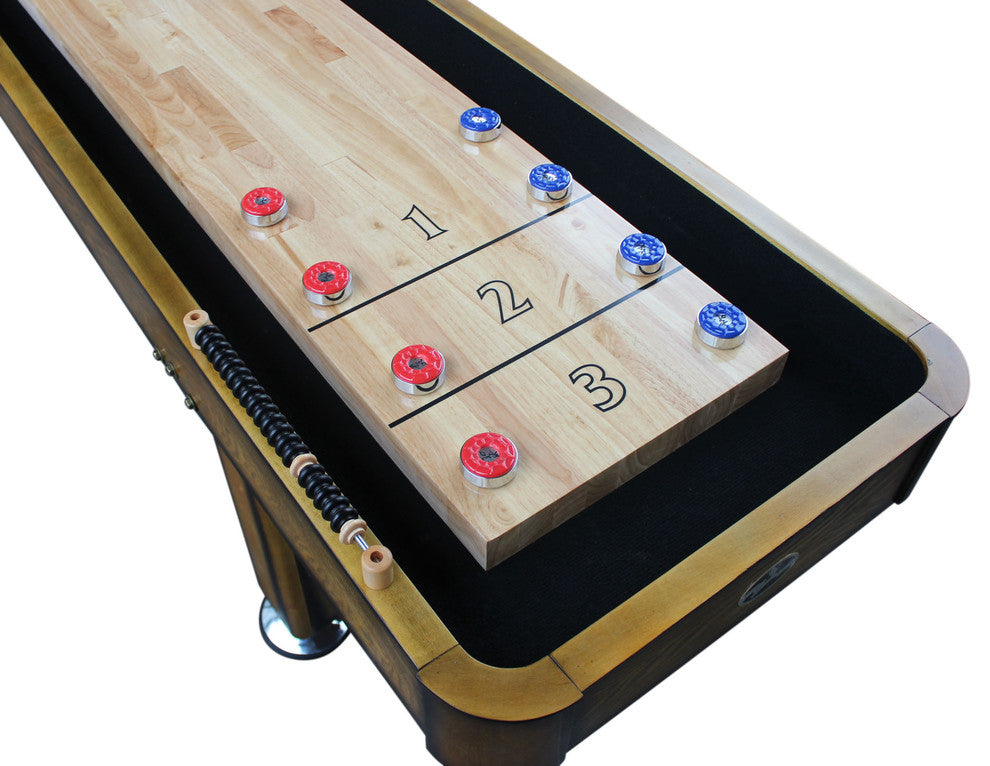 Georgetown Shuffleboard Table By Playcraft, Honey, 16'