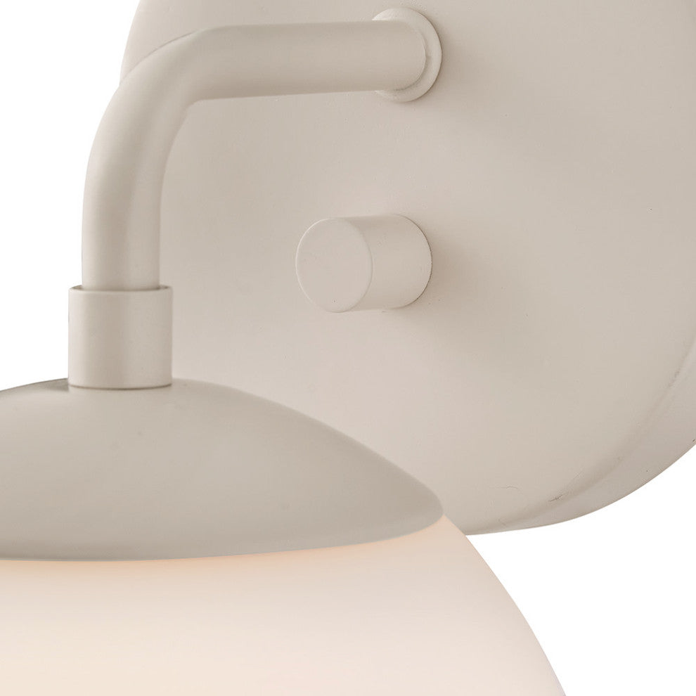 Lark Julep Medium Single Light Sconce, Light Taupe
