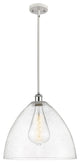 Innovations 516-1S-WPC-GBD-164-LED 1-Light Pendant, White, Polished Chrome