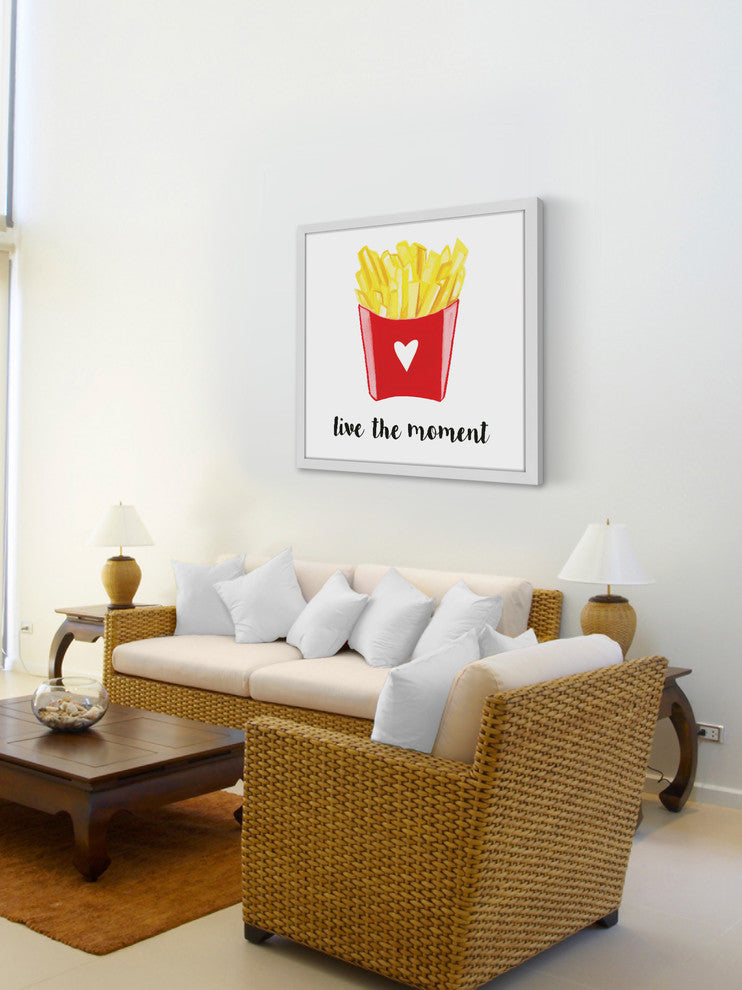 "Fries" Framed Print by Molly Rosner