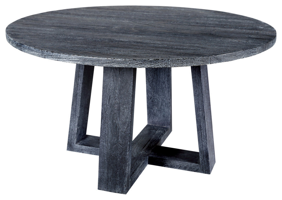 Tanya Round Dining Table Black