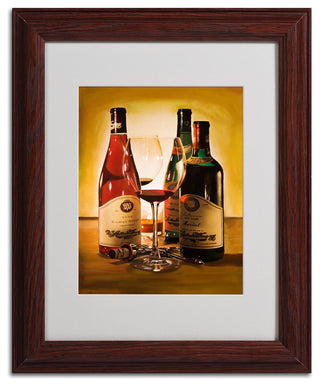 'Choices' Matted Framed Canvas Art by Roderick Stevens