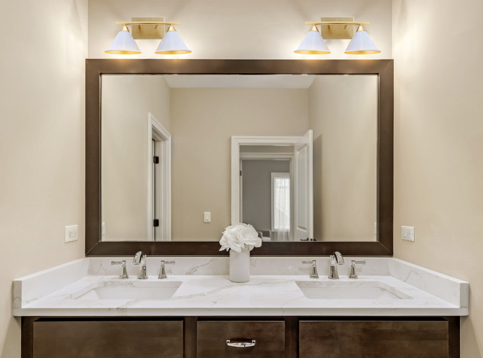 Yvette 1-light Metal Wall Sconce, 2-Light