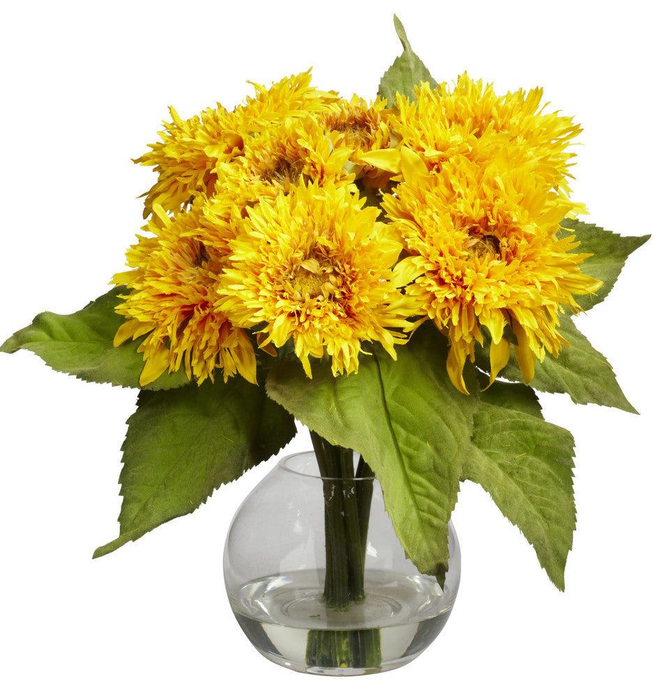 Golden Sunflower Arrangement