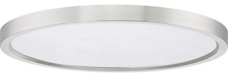 Outskirts LED Flush Mount, White Lustre