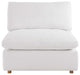 Commix Down Filled Overstuffed 5-Piece Sectional Sofa Set, Pure White