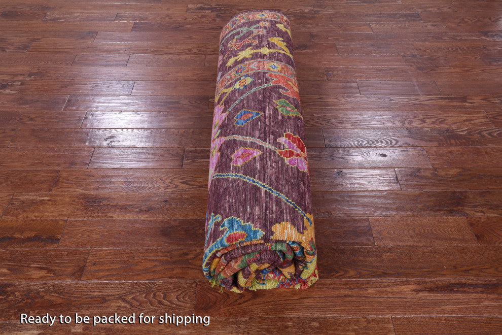 9' 8" X 13' 7" Turkish Oushak Handmade Wool Rug - Q13537
