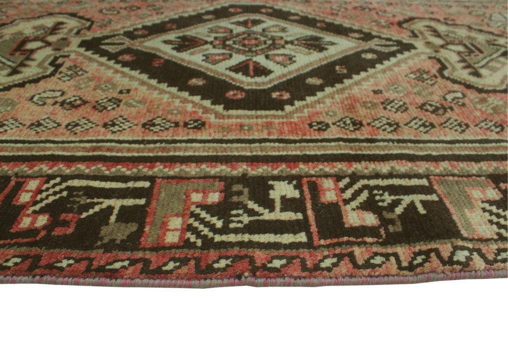 Fine Vintage Distressed Stella Rust Rug