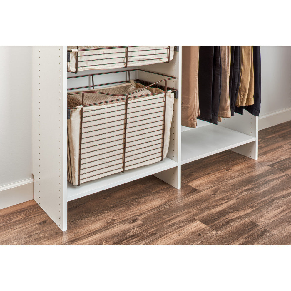 Basket Liners for CB Series Closet Baskets, Tan, 22.75Wx14.62Dx14.79H