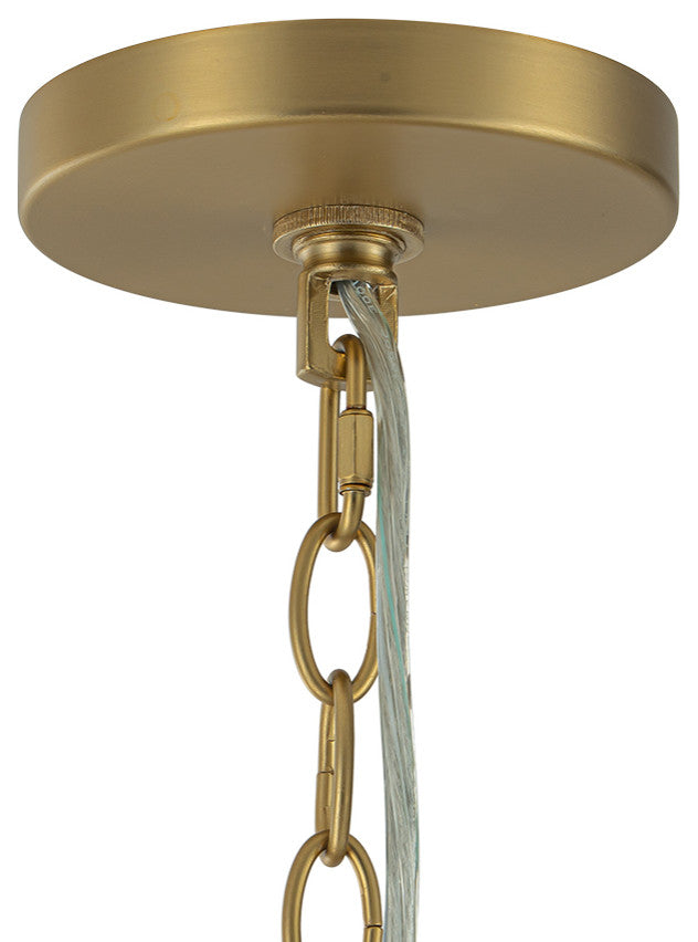 12-Light Modern Cluster Glass Bubble Chandelier