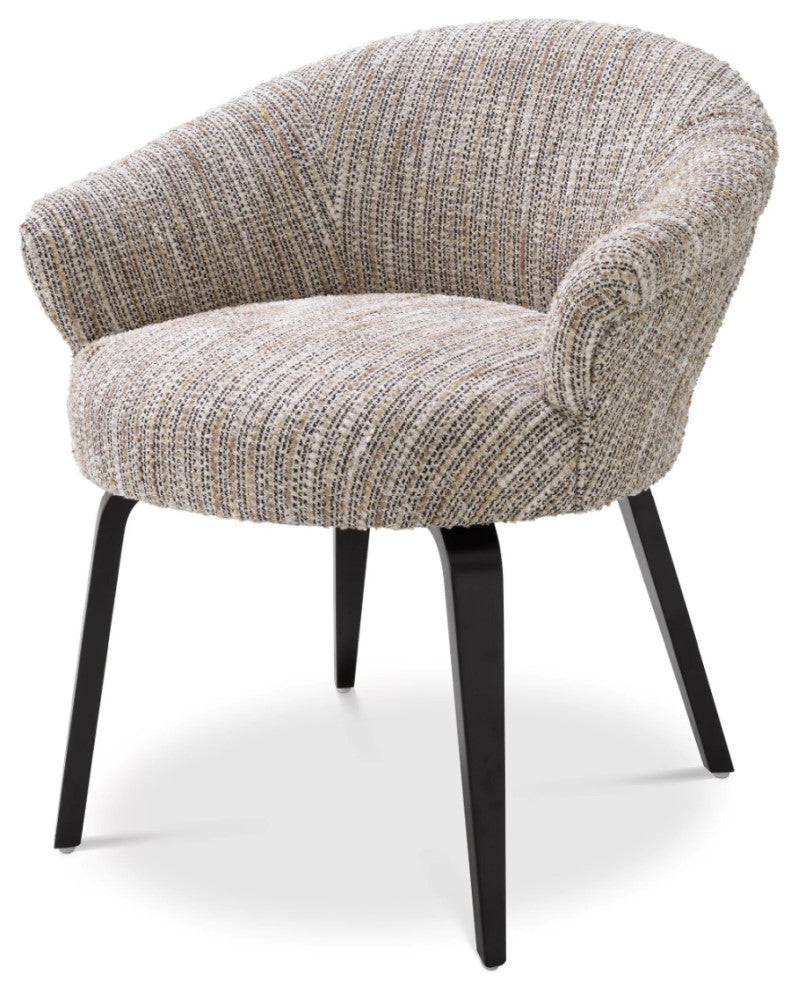Upholstered Contemporary Dining Armchair | Eichholtz Moretti